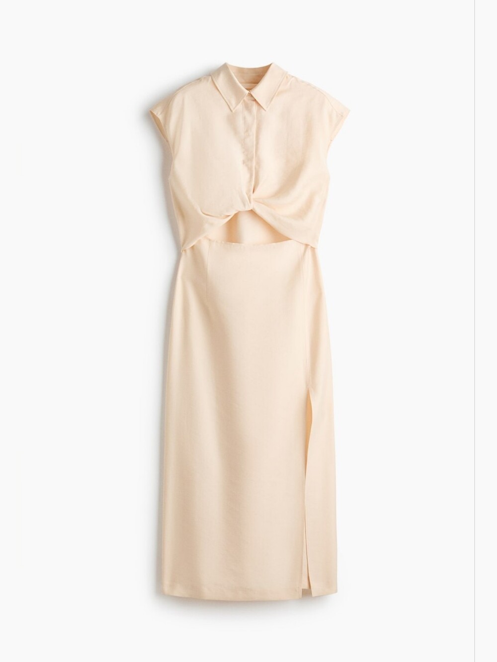 NWT H&M Cutout Shirt Dress - Sz M